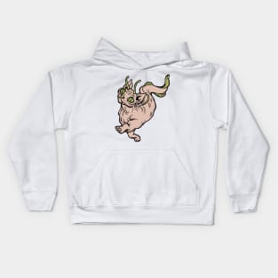 Alien Sphynx Mercat Furmaid Kids Hoodie